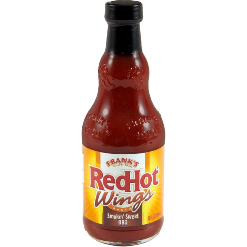 slide 5 of 6, Frank's RedHot Frank's Red Hot Smokin' Sweet BBQ Wings Sauce, 12 fl oz