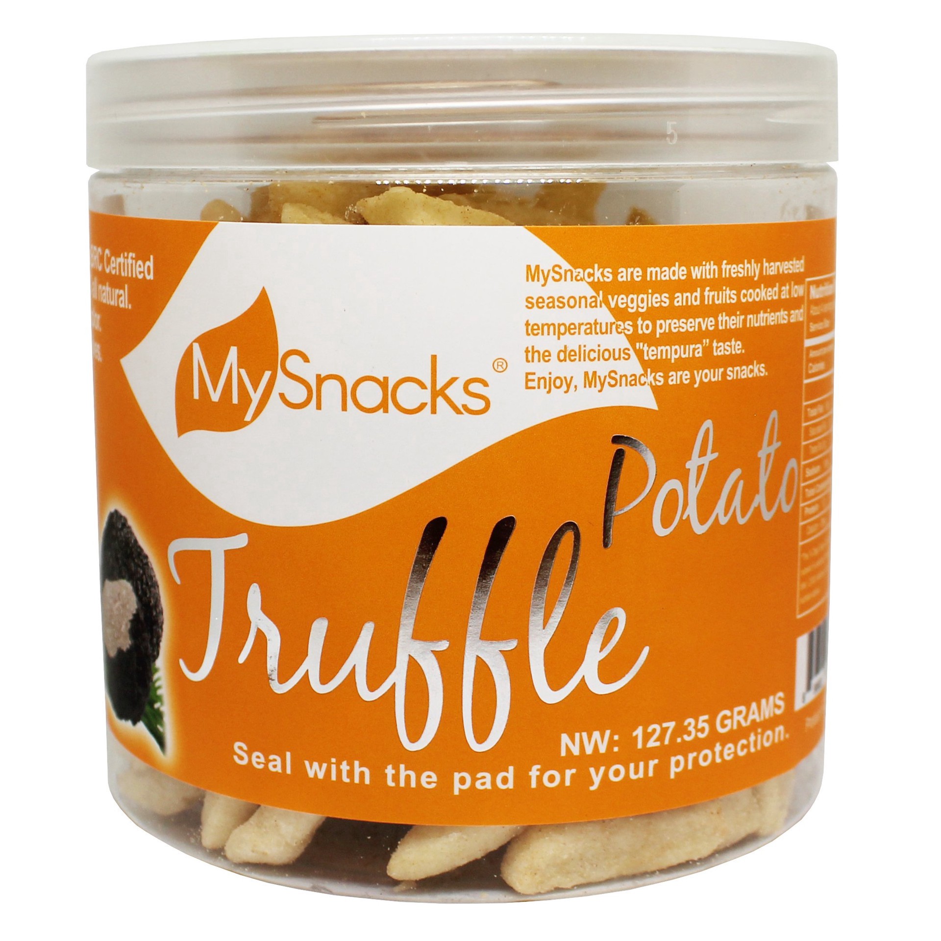 slide 1 of 1, MySnacks Truffle Potato, 127.4 gram