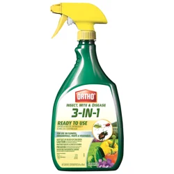 Ortho 3 in 1 Disease, Insect, Mite Control RTU.