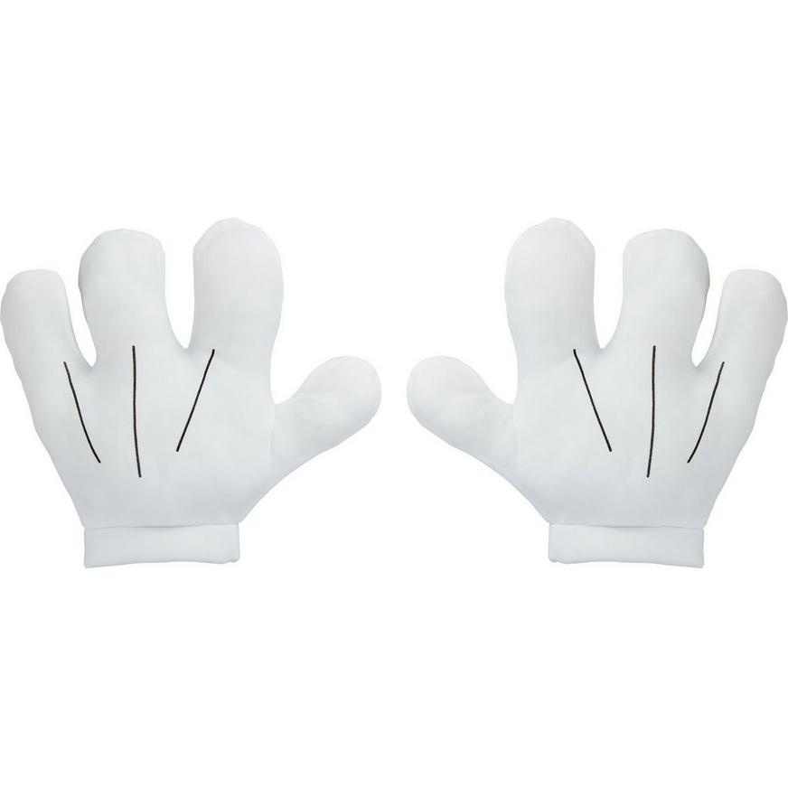 slide 1 of 1, Party City Giant Cartoon Hands, 1 ct