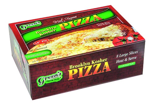 slide 1 of 1, Green's Greens Frozen Pizza, 40 oz