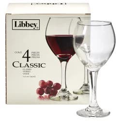 Libbey Glasses 4 ea