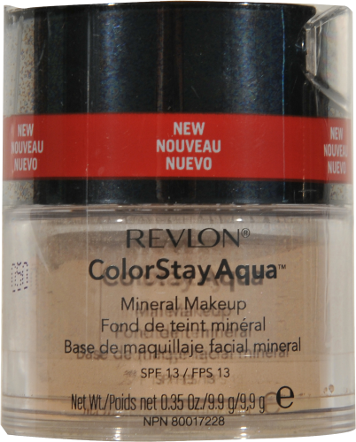 slide 1 of 1, Revlon Colorstay Aqua Light Medium Mineral Powder Makeup, 0.35 oz