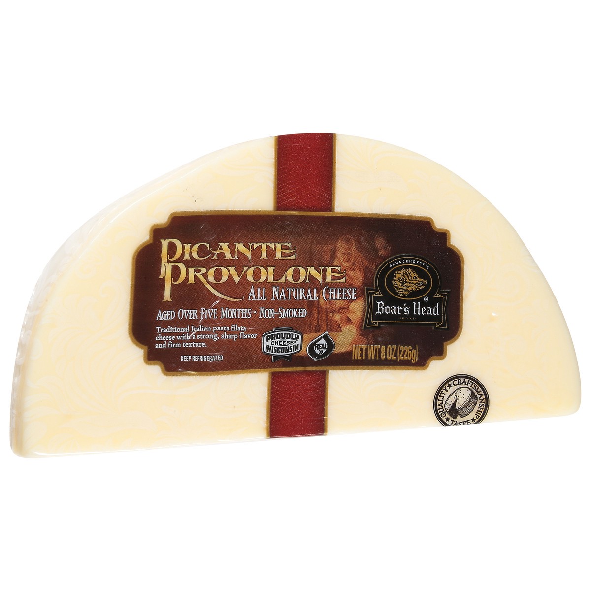 slide 9 of 9, Boar's Head Picante Provolone, 8 oz