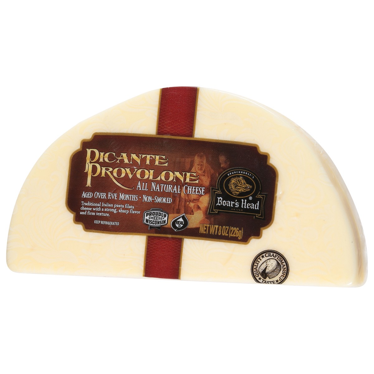 slide 8 of 9, Boar's Head Picante Provolone, 8 oz