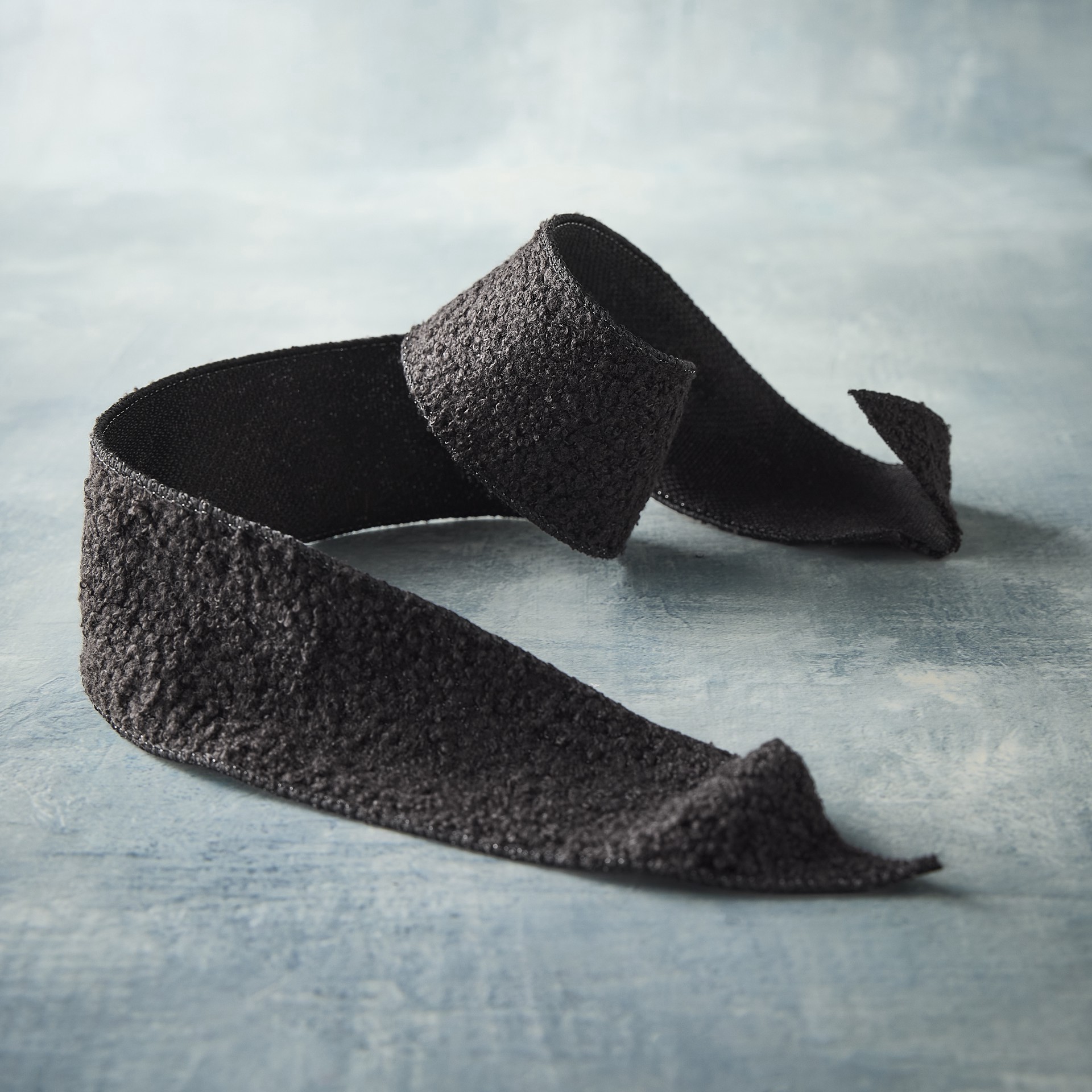 slide 2 of 2, 2.5" X 3yd. Faux Fur Sherpa Wired Ribbon By Celebrate It Classic, 2.5 in x 3 yd