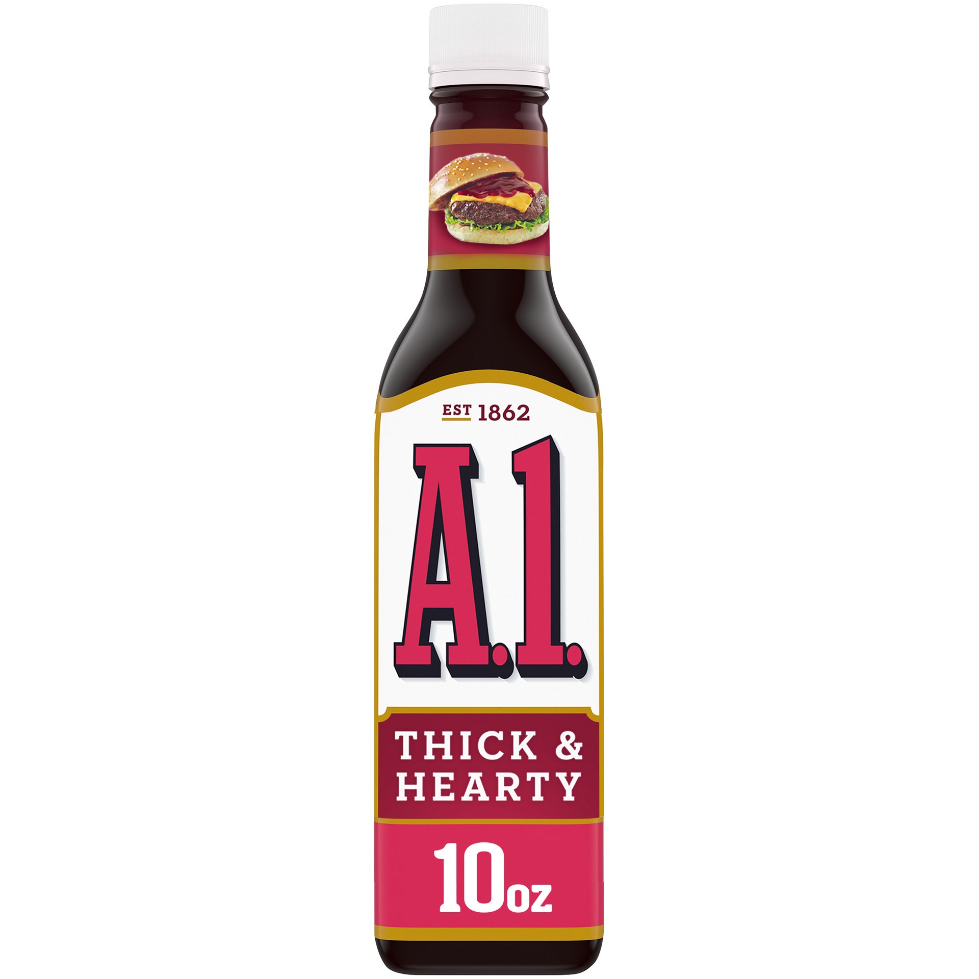 slide 1 of 1, A.1. Thick & Hearty Sauce Bottle, 10 oz