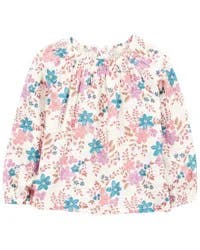 Carter's Toddler Floral Woven Long-Sleeve Fashion Top - Floral Multi 3T