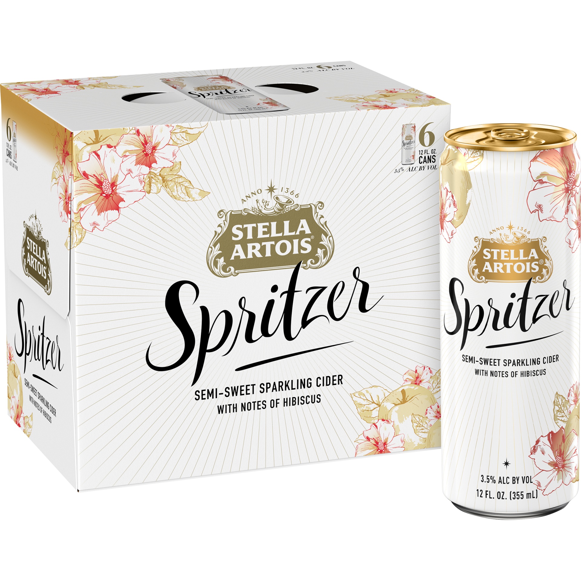 Stella Artois Spritzer, Sparkling Dry Cider 6 ct; 12 fl oz | Shipt