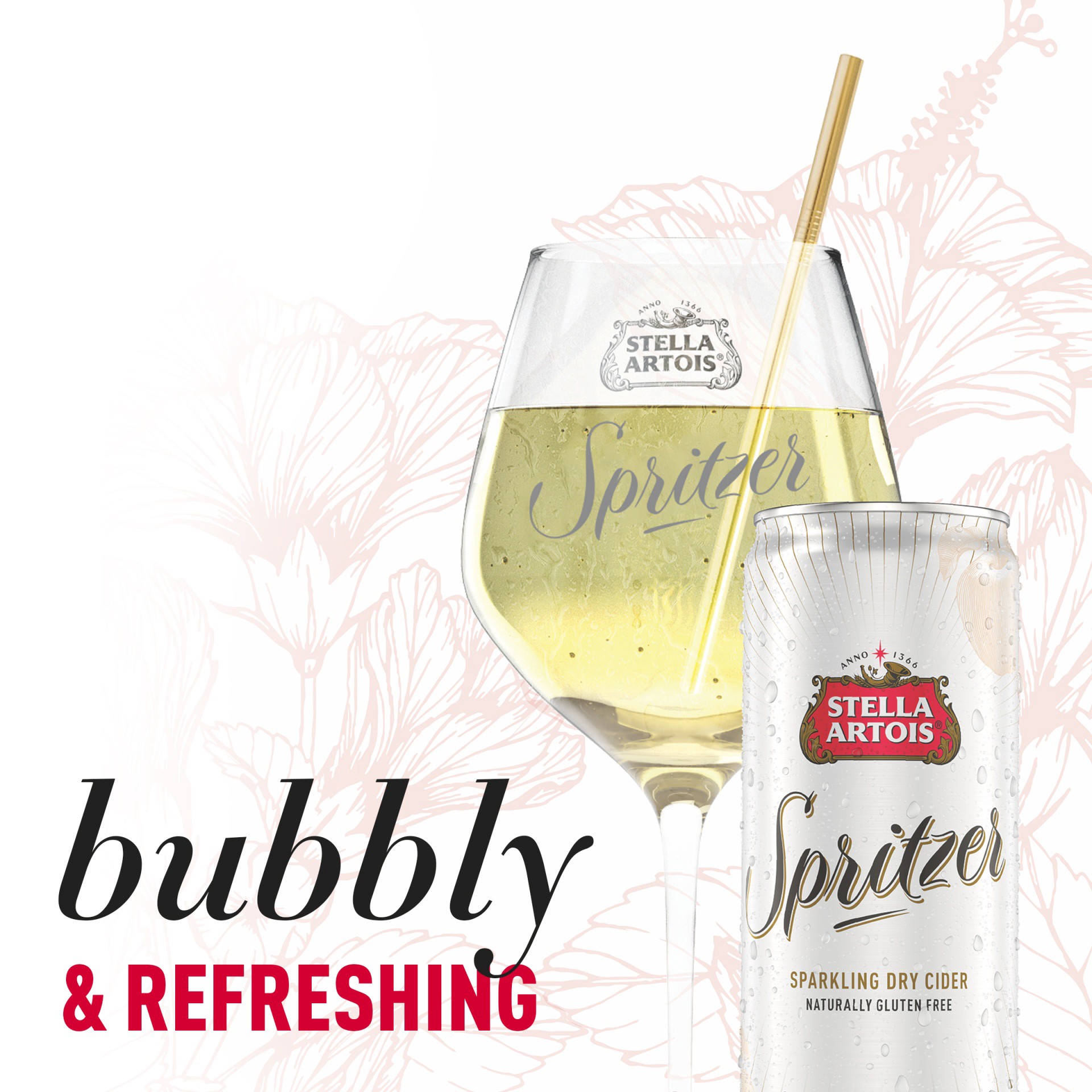 slide 2 of 7, Stella Artois Spritzer Sparkling Dry Cider, 6 ct; 12 fl oz