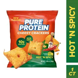 Pure Protein Hot 'n Spicy Cheesy Crackers
