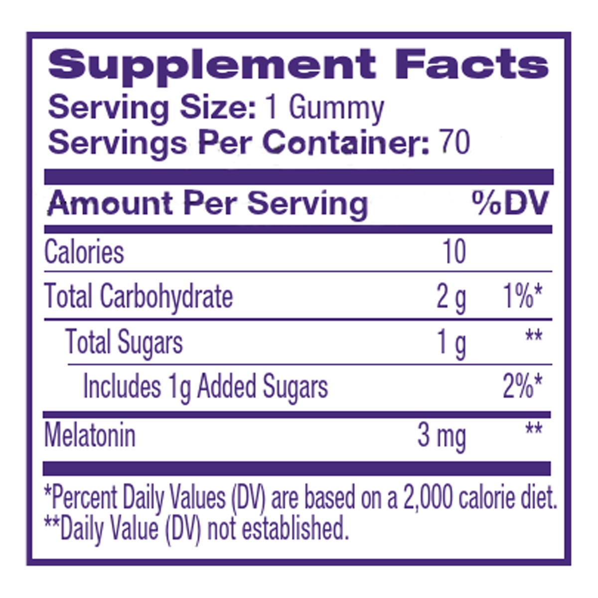 slide 5 of 8, Natrol Melatonin Gummies, Sleep Support for Adults, 3 mg Melatonin Supplement for Sleeping, 70 Strawberry-Flavored Gummies, Up to a 70 Day Supply, 70 ct