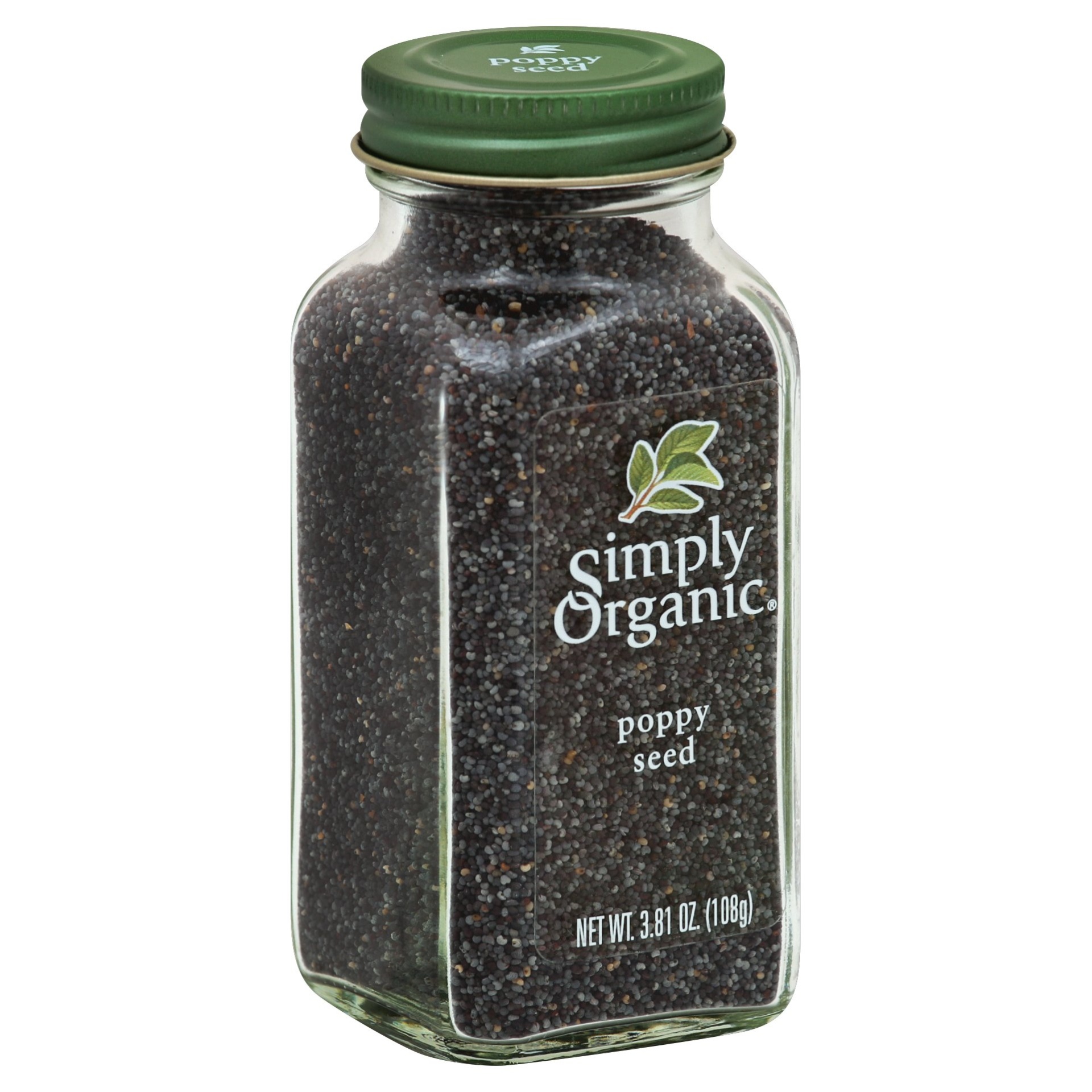 slide 1 of 2, Simply Organic Whole Poppyseeds, 3.81 oz