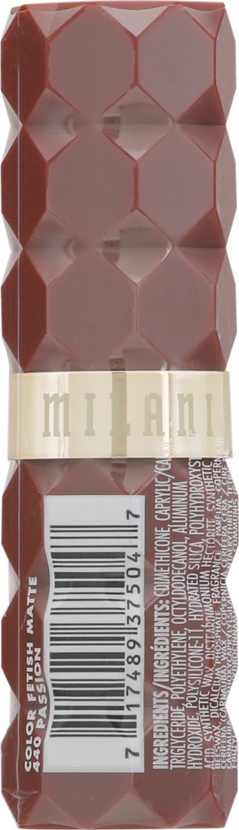 slide 11 of 12, Milani Color Fetish Lip Matte Passion, 0.14 oz