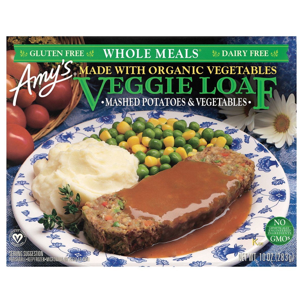 slide 1 of 4, Amy's Kitchen Veggie Loaf Whole Meal, 10 oz