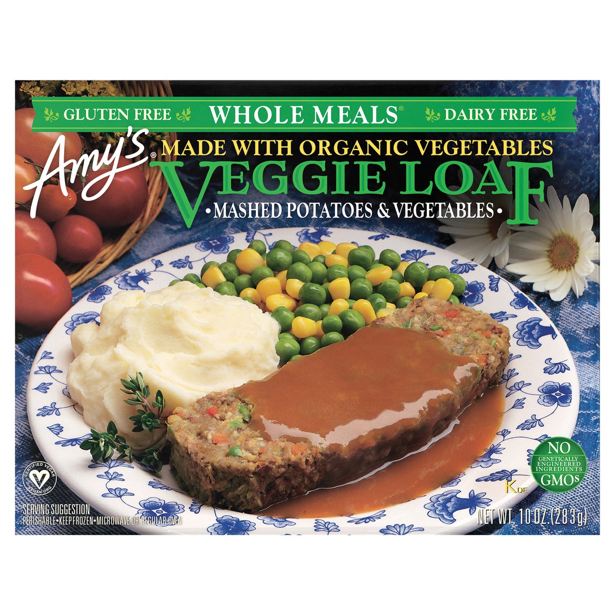 slide 1 of 4, Amy's Veggie Loaf Whole Meal, 10 oz