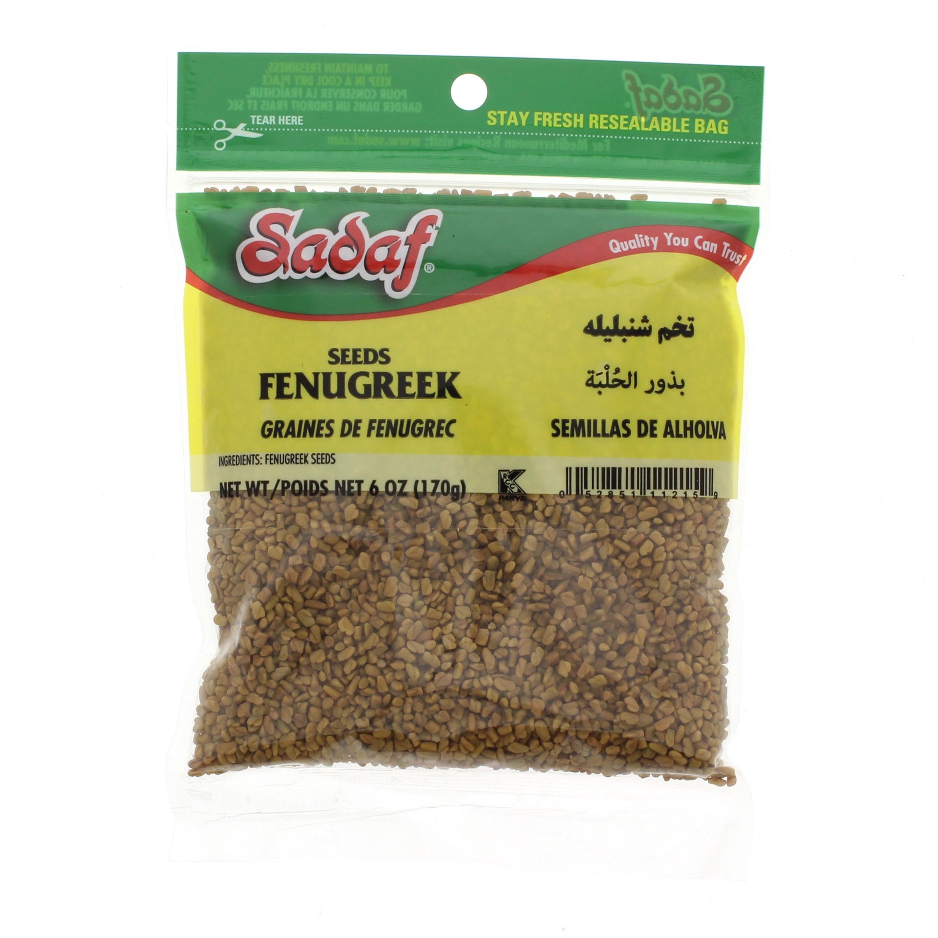 slide 1 of 1, Sadaf Fenugreek Seeds, 6 oz