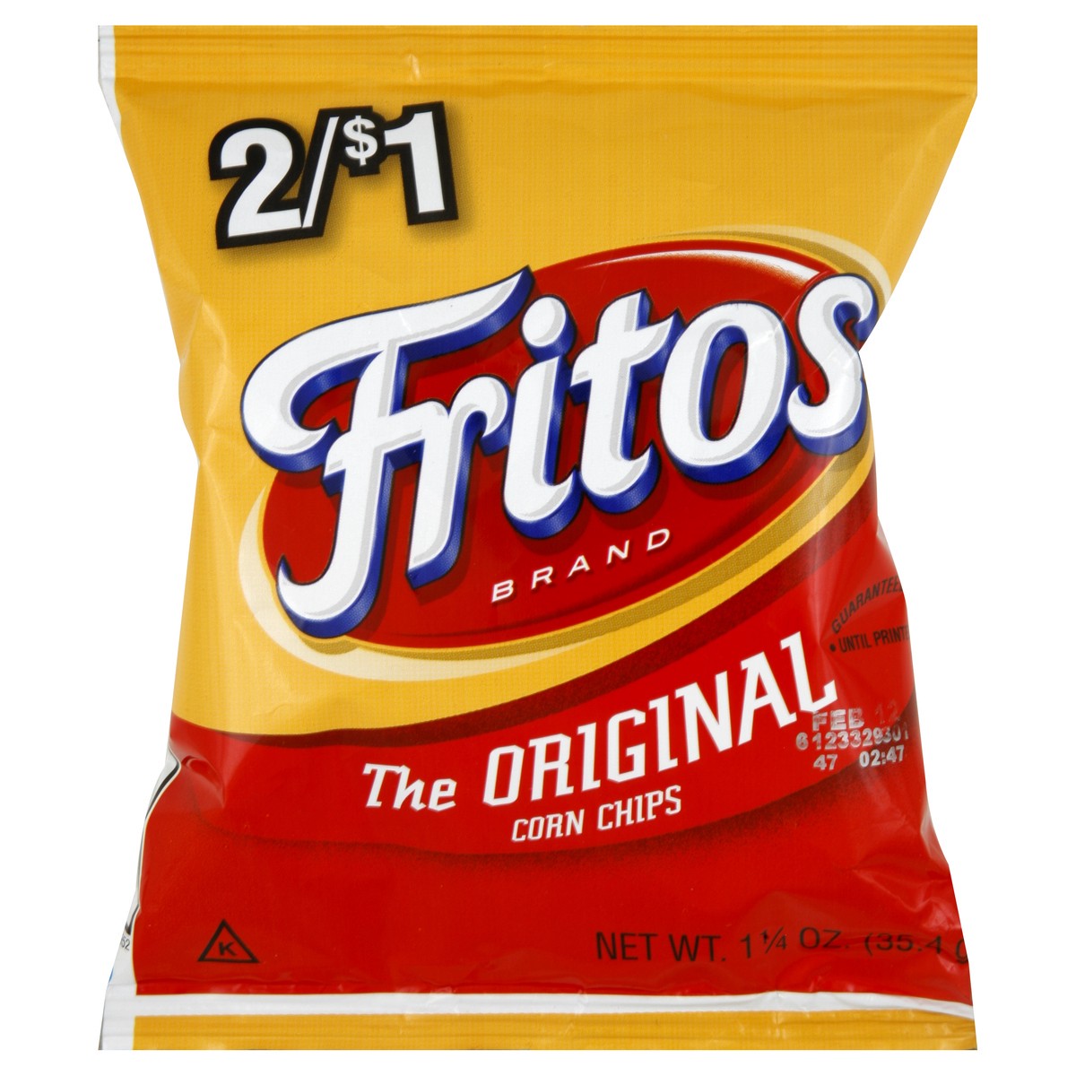 slide 3 of 7, Fritos Corn Chips 1.25 oz, 1.25 oz
