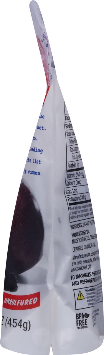 slide 8 of 9, Made in Nature Organic Dired Plums 1 lb, 16 oz