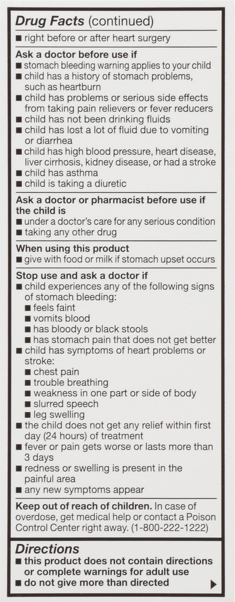 slide 13 of 15, TopCare Childrens Ibuprofen Grape, 4 oz