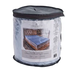 Room & Retreat Cool Gel Memory Foam Topper, Queen