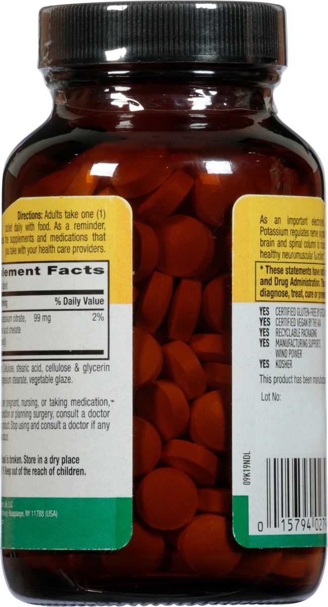 slide 8 of 12, Country Life Potassium, 250 ct