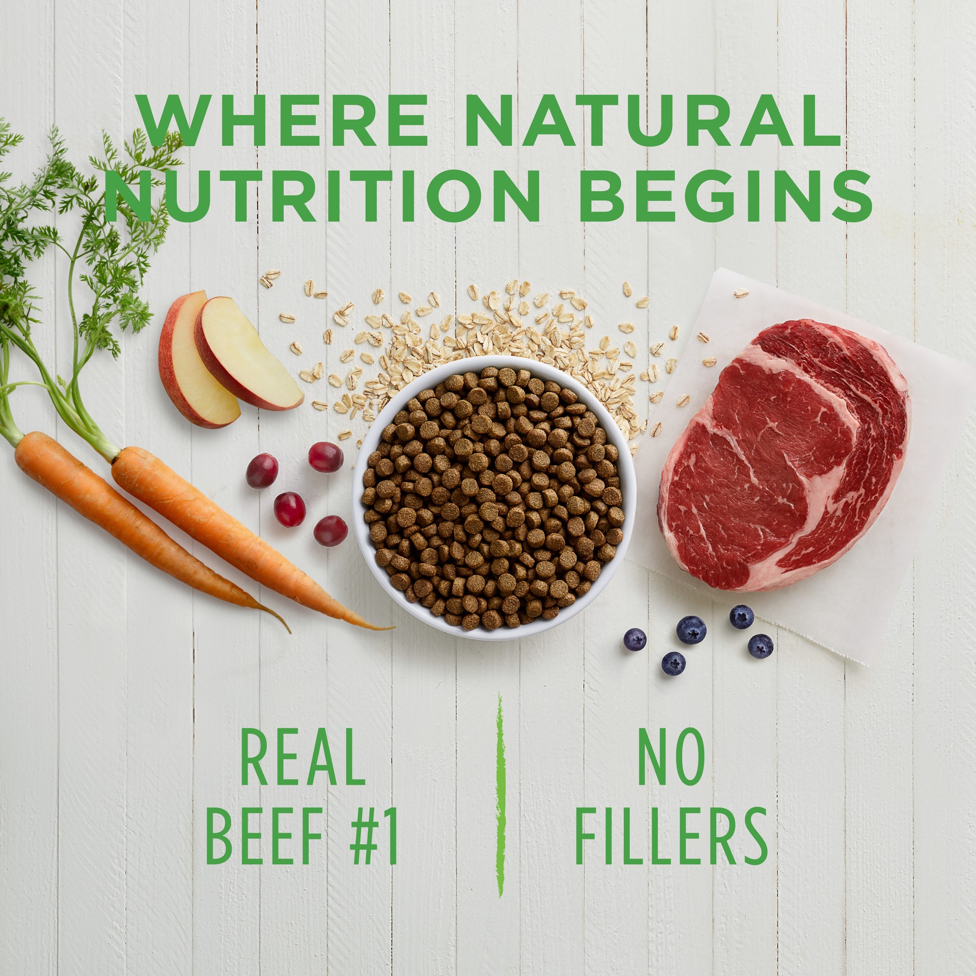 slide 8 of 9, Nature's Variety Instinct Be Natural Real Beef & Barley Recipe Natural Dry Dog Food, 4.5 lb