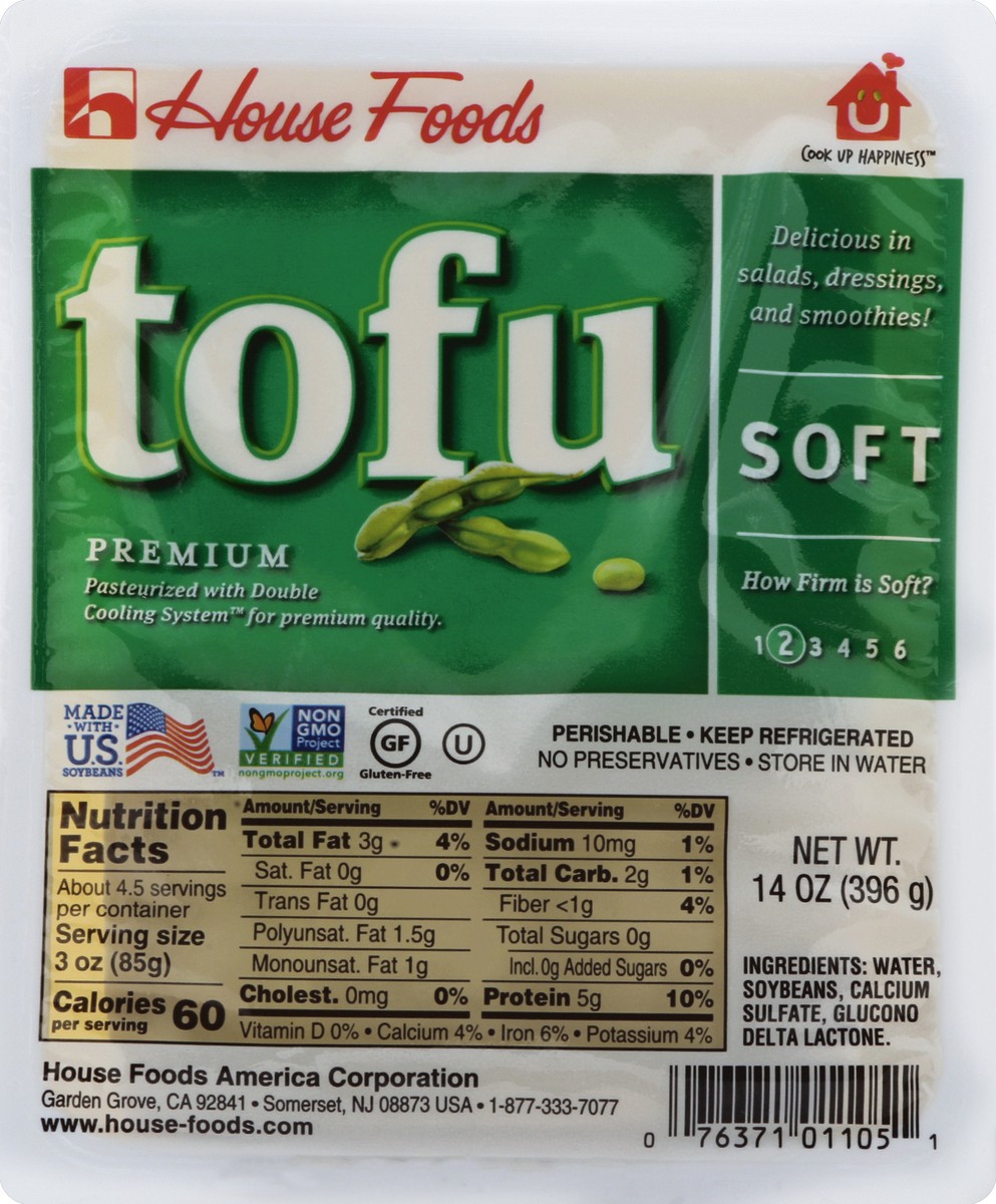 slide 1 of 4, House Foods Tofu 14 oz, 14 oz