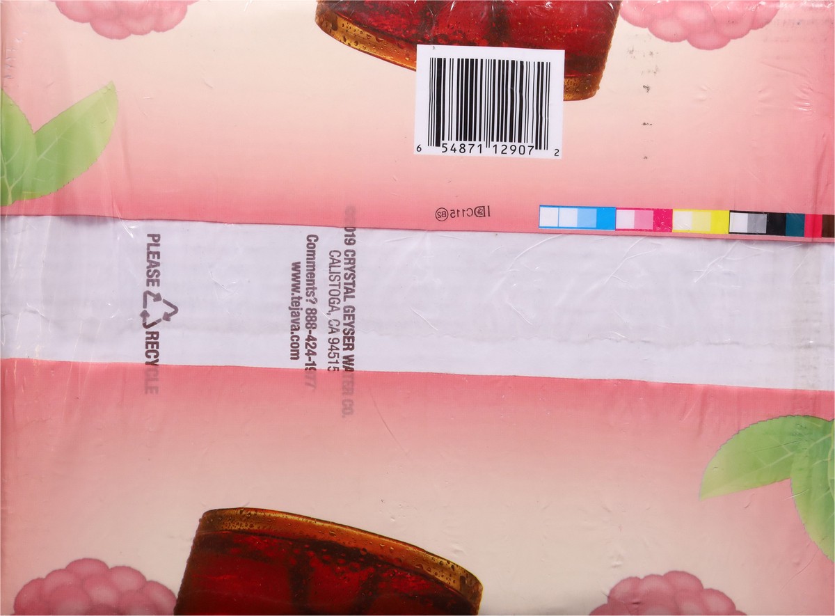 slide 12 of 14, Tejava 12/500mL Tejava Raspberry, 12 ct