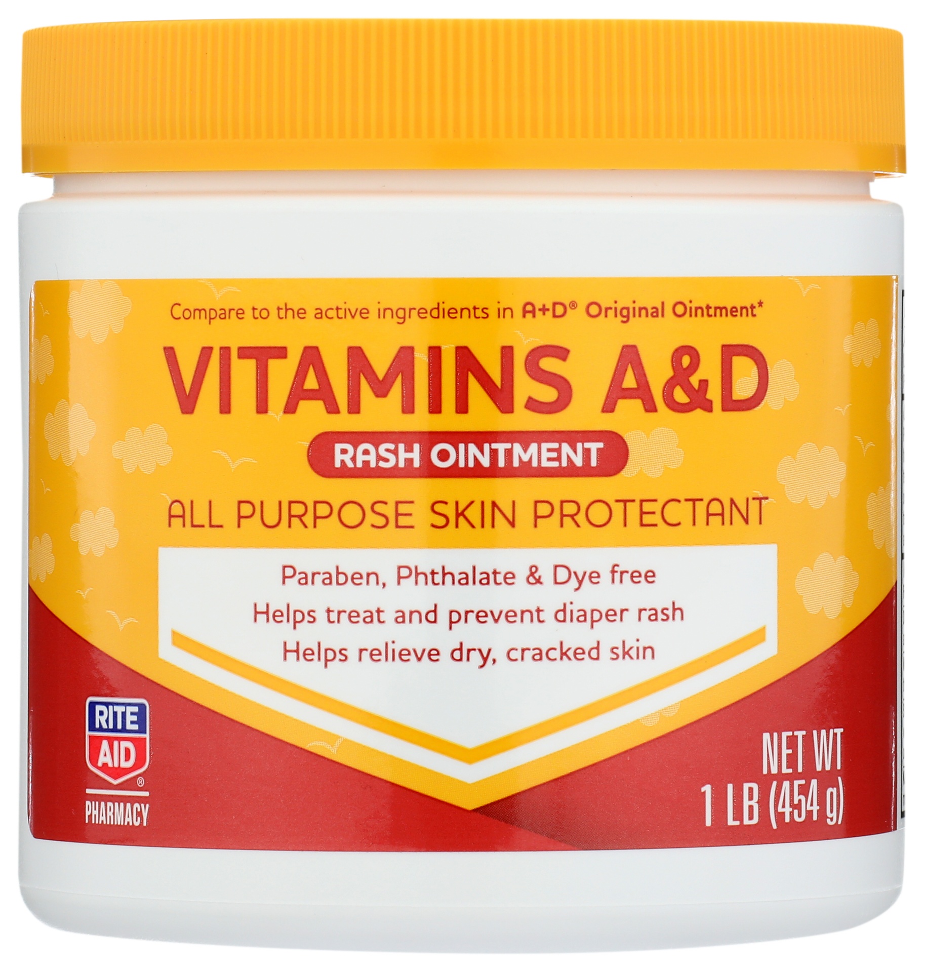 slide 1 of 3, Rite Aid Vitamin A&D Rash Ointment, 1 lb