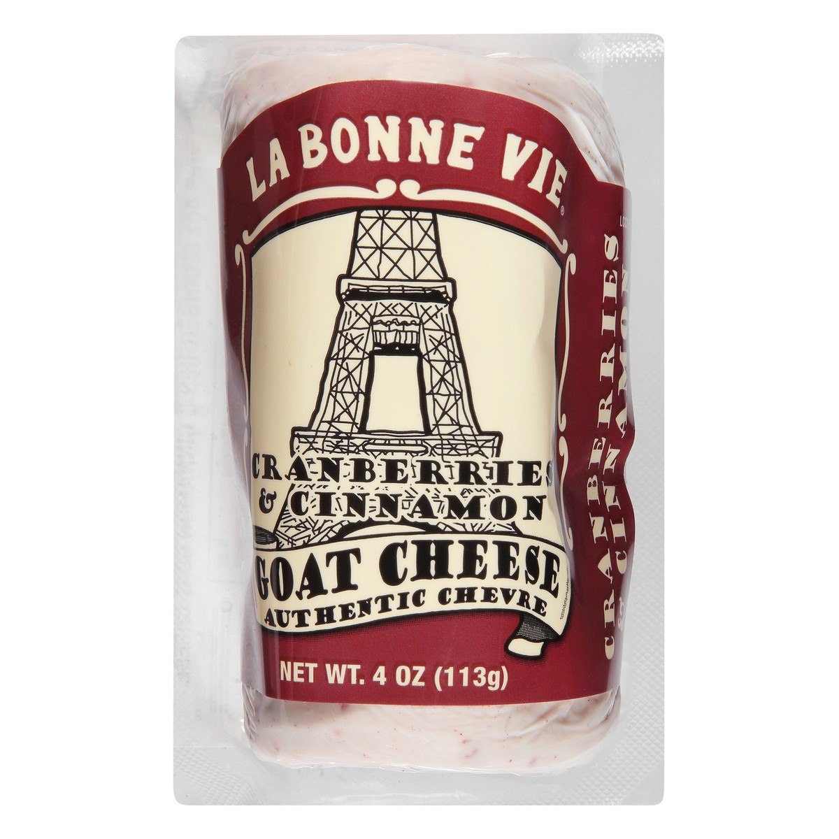 slide 11 of 11, La Bonne Vie Labonne Vie Cranberry/Cinnamon Goat, 4 oz