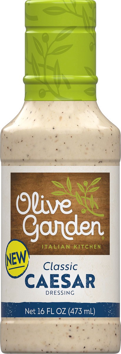 slide 8 of 9, Olive Garden Italian Kitchen Classic Caesar Dressing 16 fl. Oz. Bottle, 16 fl oz