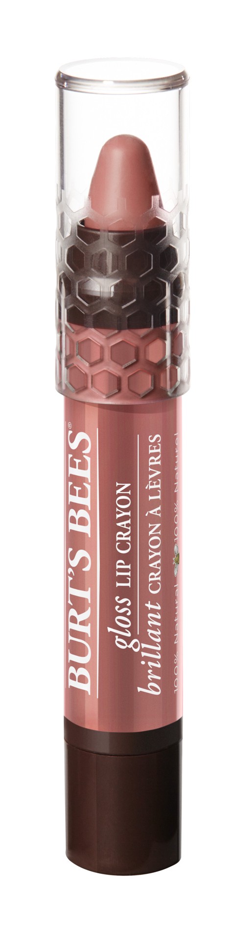 slide 1 of 5, Burt's Bees Gloss Lip Crayon - Outback Oasis, 1 ct