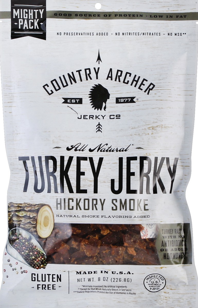 slide 1 of 4, Country Archer Turkey Jerky - 8 oz, 8 oz