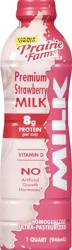 Prairie Farms Premium Strawberry Milk 1 qt