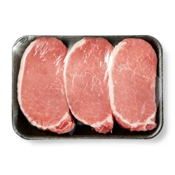 FRESH FROM MEIJER Meijer All Natural Boneless Thick Cut Pork Chops