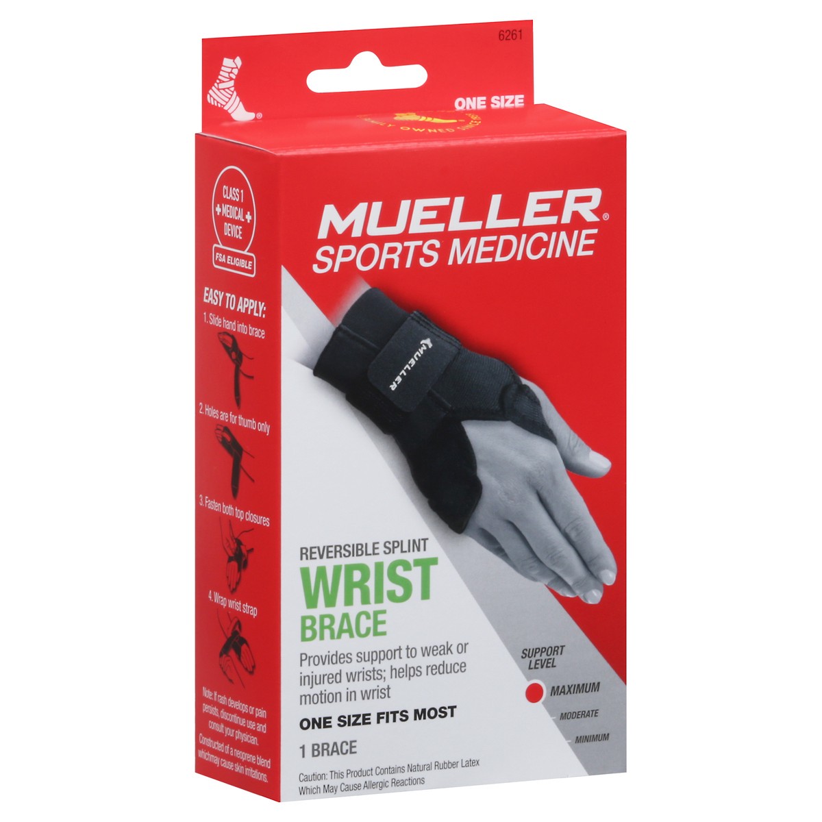 slide 7 of 9, Mueller Sport Care Reversible Splint Wrist Brace, 1 ct
