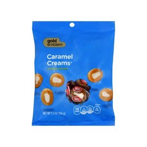 slide 1 of 1, CVS Gold Emblem Caramel Creams, 5.5 oz; 156 gram