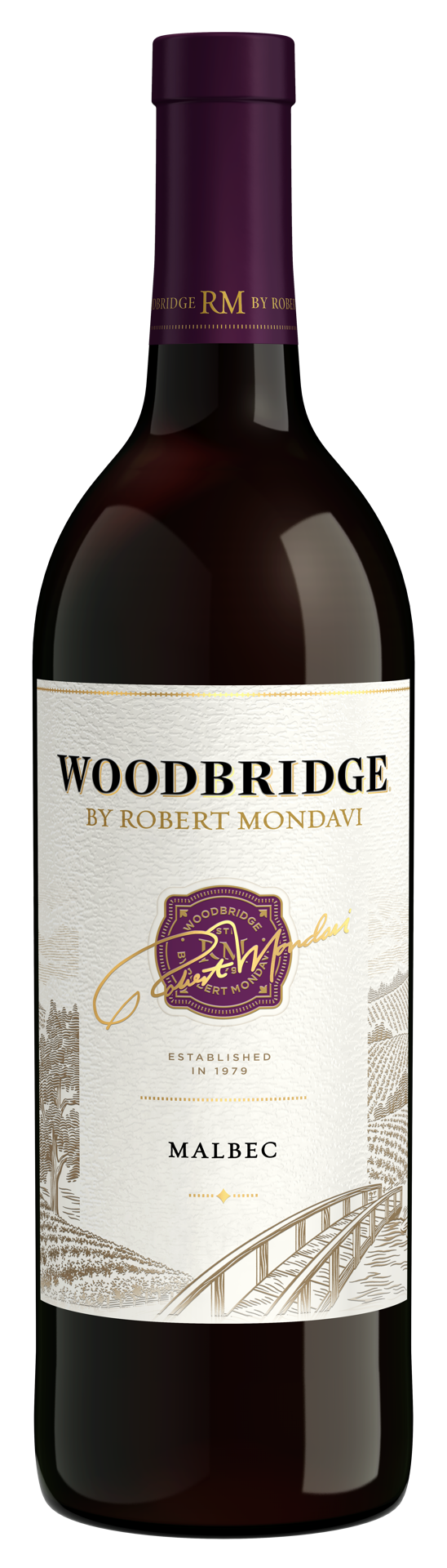 slide 1 of 7, Woodbridge by Robert Mondavi Malbec Red Wine, 750 mL Bottle, 25.36 fl oz