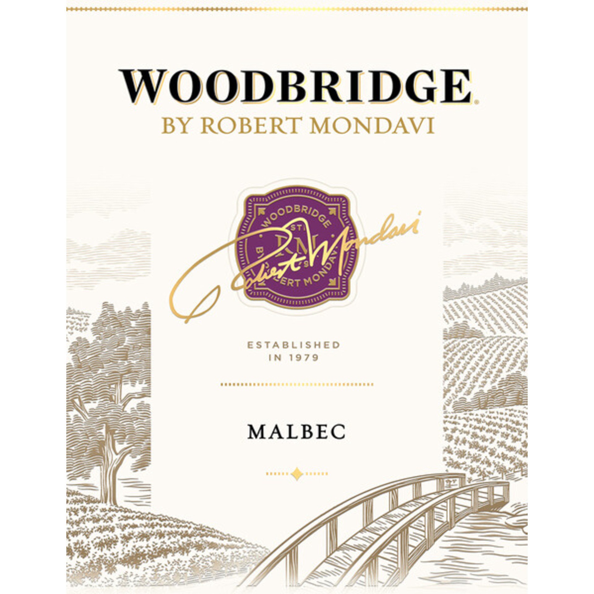 slide 5 of 7, Woodbridge by Robert Mondavi Malbec Red Wine, 750 mL Bottle, 25.36 fl oz