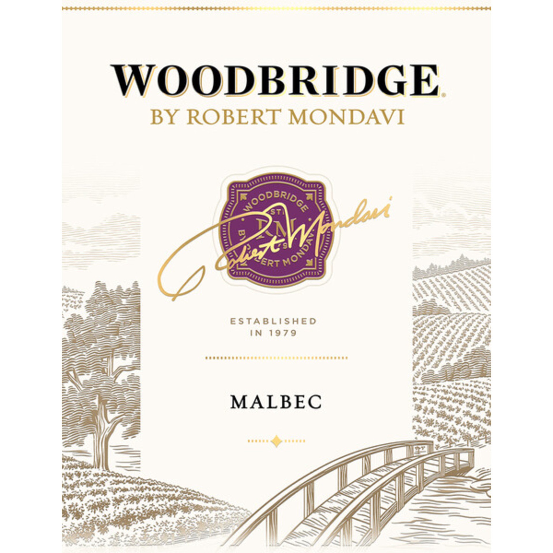 slide 3 of 7, Woodbridge by Robert Mondavi Malbec Red Wine, 750 mL Bottle, 25.36 fl oz