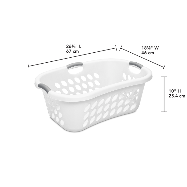 slide 16 of 17, Sterilite Ultra Hiphold 125bushel Laundry Basket 1210, 1 ct