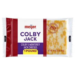 Meijer Chunk Colby Jack Cheese