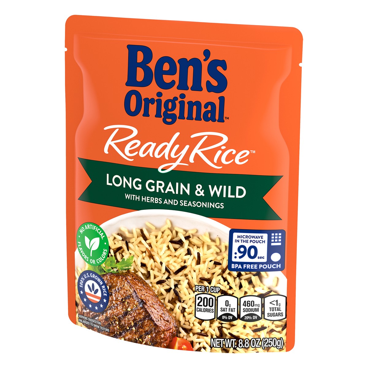 slide 10 of 13, Ben's Original Rice, Long Grain & Wild, 8.8 oz
