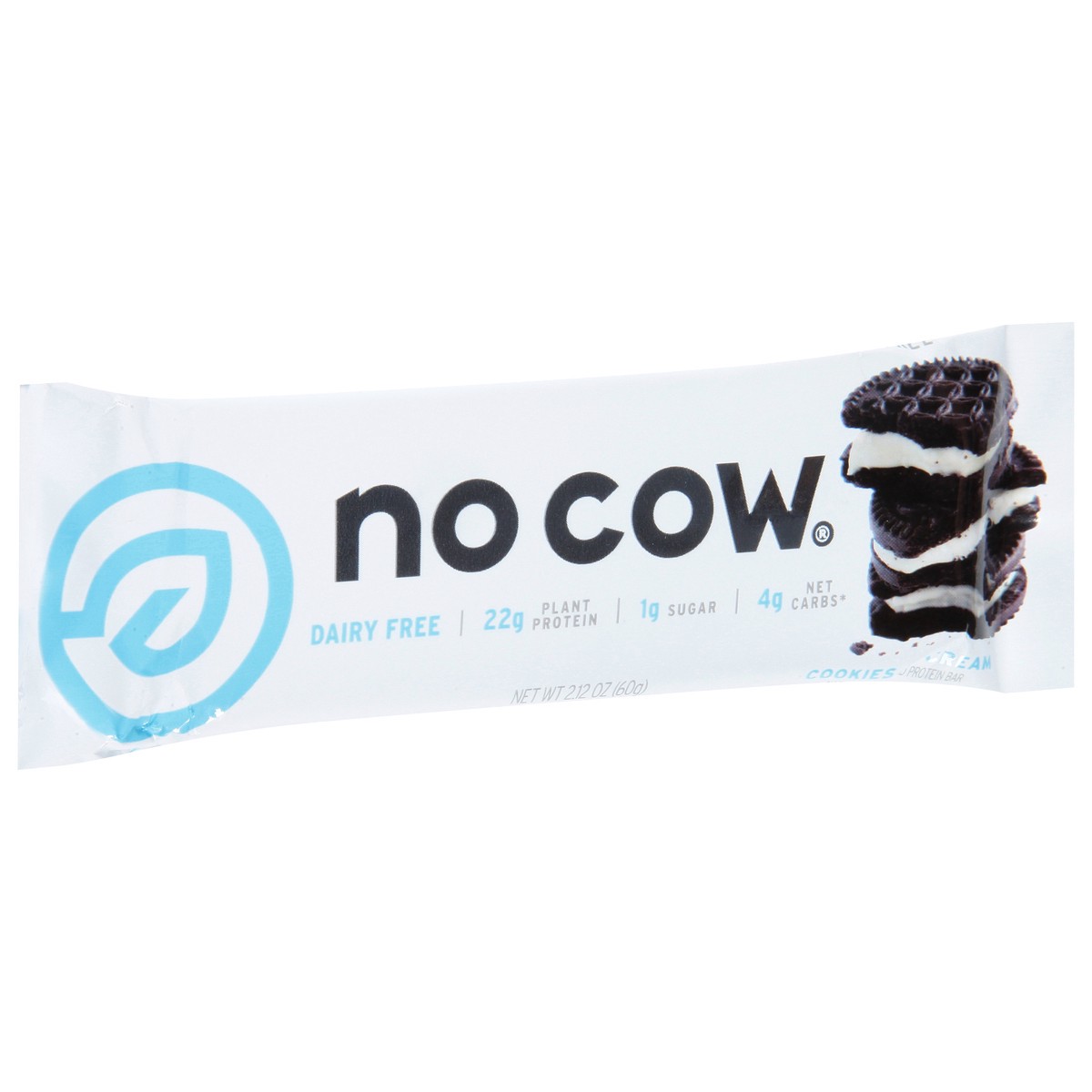 slide 3 of 13, No Cow Dairy Free Cookies 'N Cream Protein Bar 2.12 oz, 2.12 oz