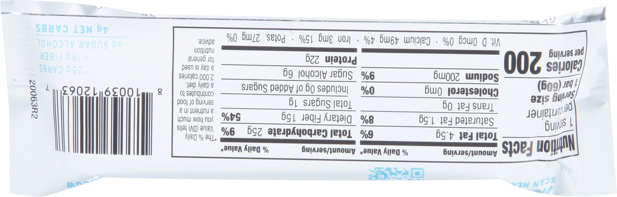 slide 13 of 13, No Cow Dairy Free Cookies 'N Cream Protein Bar 2.12 oz, 2.12 oz