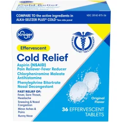 Kroger Effervescent Cold Relief
