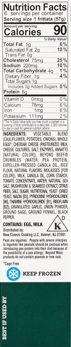 slide 7 of 9, Veggies Made Great Garden Lites Egg Chees, 1 ct