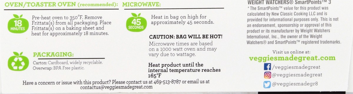 slide 9 of 9, Veggies Made Great Garden Lites Egg Chees, 1 ct