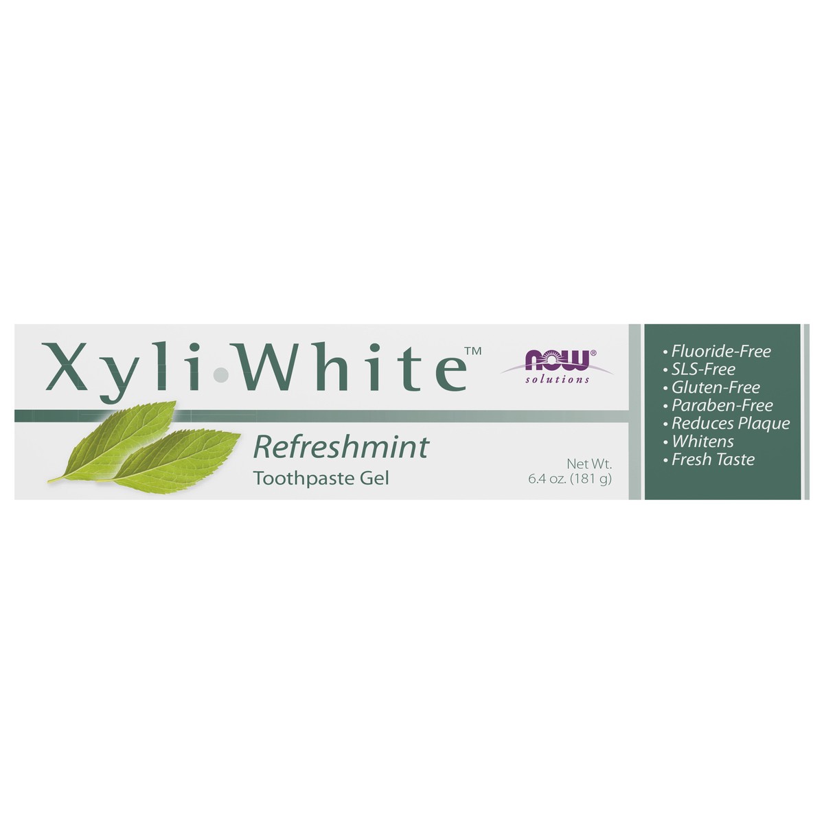 slide 1 of 4, NOW Solutions Xyliwhite™ Refreshmint Toothpaste Gel - 6.4 oz., 6.4 oz